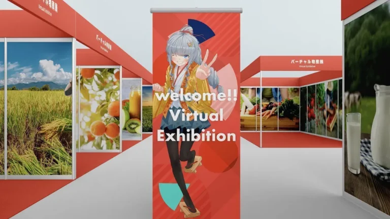 バーチャルキャラクターが接客するマーケットプレイス「バーチャル物産展」を3月27日より開催