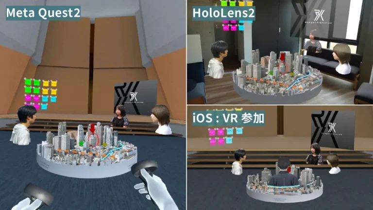 複合現実（MR）技術を利用した遠隔会議システム「WHITEROOM」が大幅アップデート