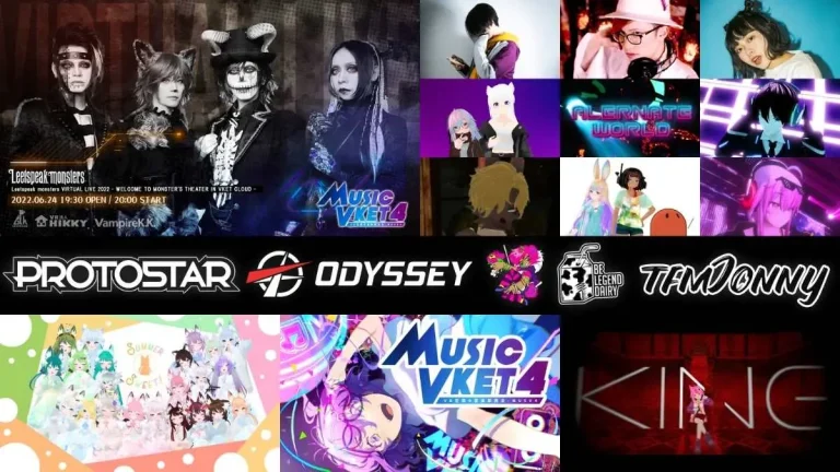 大人気メタバース音楽祭「MusicVket 4」にてライブ・イベントを開催決定！【出演者最新情報】