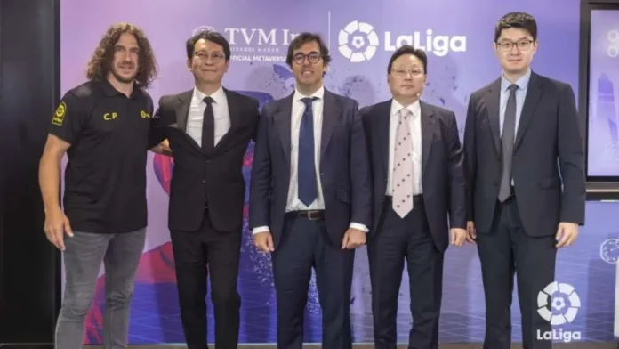 スペインプロサッカーリーグ「ラリーガ」が韓国TVMとメタバースで提携