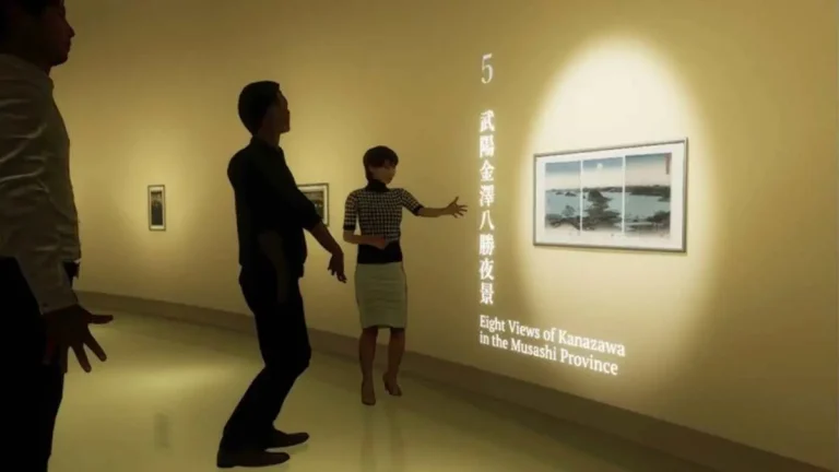 広重美術館をメタバースに再現！東海道五十三次など歌川広重の33作品を無料で公開