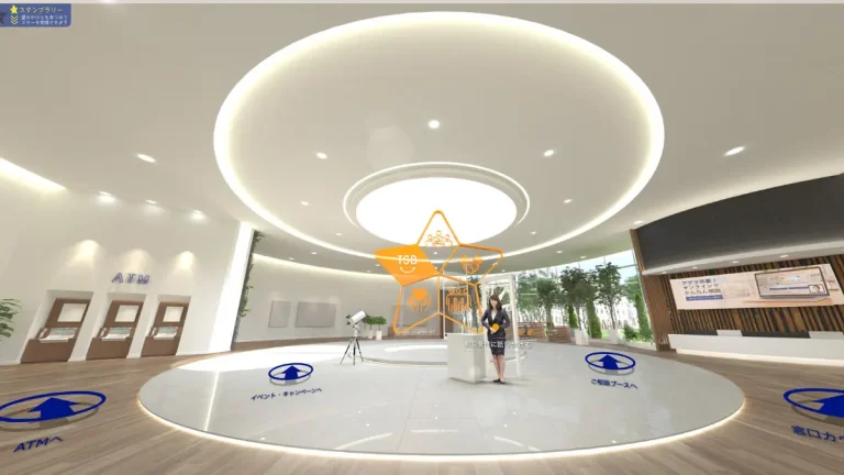 独自の特許技術で「東京スター銀行　VRラウンジ」を構築【株式会社タッグ】