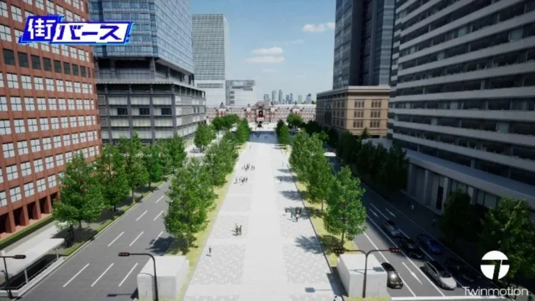 【メタバースで利用】丸の内周辺の街並みを完全再現した都市データ「街バース」をリリース