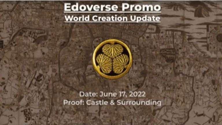 江戸の街を再現する『Edoverse（江戸バース）』の最新画像を発表【Edoverse Foundation】