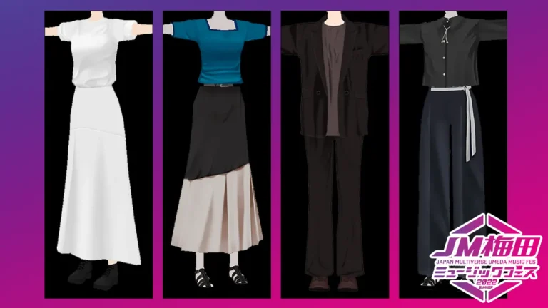 若者に人気のファッションブランド「RAGEBLUE」と「HARE」のアバター用3Dアイテムを無料提供