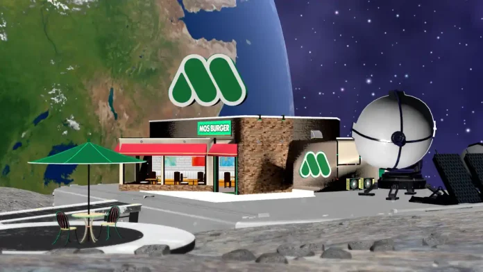 モスバーガーがメタバース上に仮想店舗「モスバーガー ON THE MOON」を9月14日よりオープン