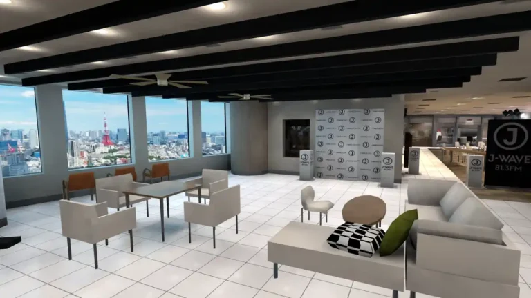 J-WAVEがメタバース上にスタジオを再現した「J-WAVE META STUDIO」をオープン