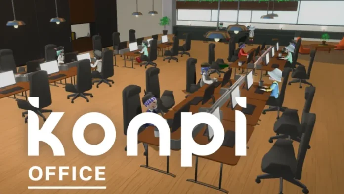 法人向けにビジネスサポートを提供するメタバースサービス「Konpi」バーチャルオフィスが5月下旬にリリース決定