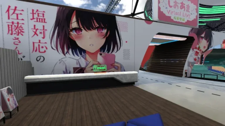 大人気漫画『塩対応の佐藤さんが俺にだけ甘い＠comic』の本格VRおよび動画コンテンツ「しおあま Virtual LIVE 桜華祭編」が本日より配信スタート