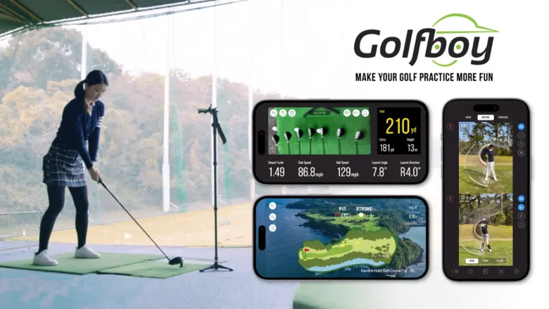 スマートフォンのカメラを利用したゴルフ弾道計測アプリ「Golfboy」