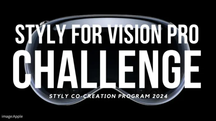 STYLY、Apple Vision Proを無償提供！クリエイター共創プログラム第一弾 「STYLY for Vision Pro Challenge」を開始