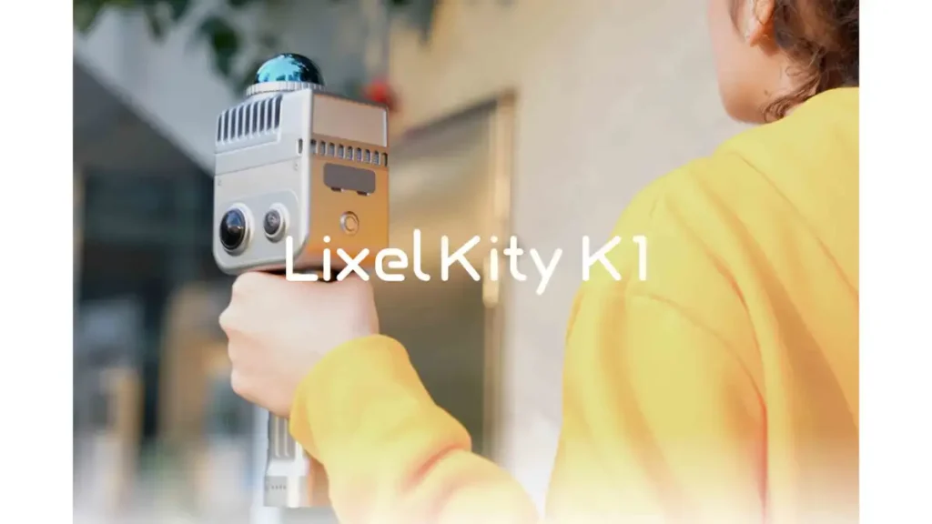 LixelKity K1　コンパクトでパワフルなハンディ3Dスキャナー