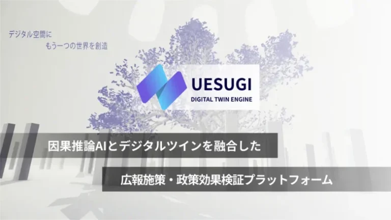 ダッタラ、因果推論AI×デジタルツインで施策効果を仮想実験可能な「Uesugi Engine」を発表。2025年内にα版テスト提供開始