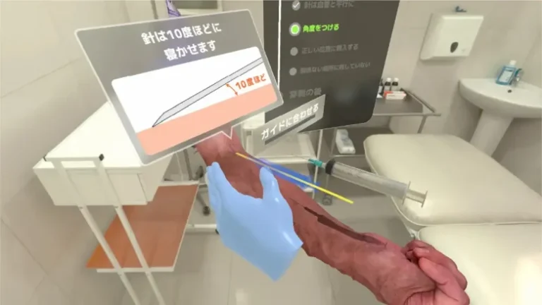 採血苦手克服へ！セカンド・サイド、医療従事者向け「採血VR」正式版をリリース。患者のリアル反応も再現