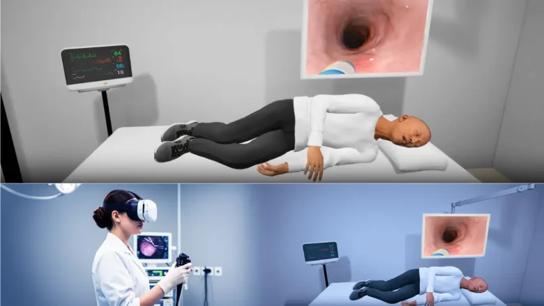 内視鏡のVRトレーニングシステム