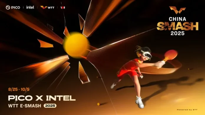 PICO、無料VRスポーツイベント「PICO x Intel WTT E-Smash 2025」を9月4日より開催。9月2日まで参加登録を受付中